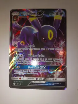Pokemon TCG Umbreon GX SM Base Set 80/149 Ultra Rare Holo - Image 1