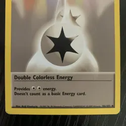 1999 Pokemon Base Set Double Colorless Energy #96/102 - Image 4