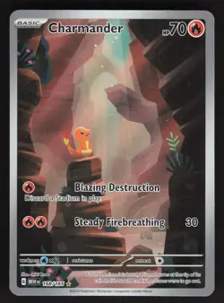 Charmander 168/165 Pokemon TCG SV: Scarlet & Violet 151 NM - Image 1