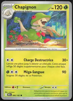 Carte Pokemon Chapignon 006/182 Rivalites Destinees Francais - Image 1