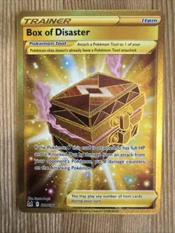 Box of Disaster - 214/196 - Pokemon Lost Origins Secret Rare Card NM - Image 1