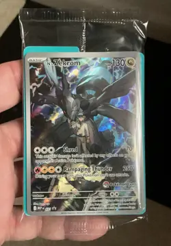 Pokemon TCG Ascended Heroes N's Zekrom 031 Promo Pokemon Center Stamped Sealed - Image 1