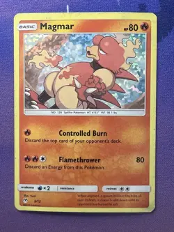 2019 Pokemon McDonald's Promo Holo Magmar Card 3/12 - Image 1