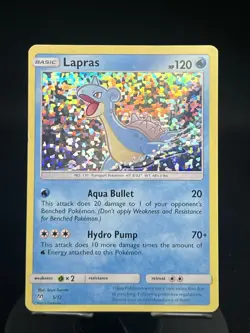 Pokemon TCG Lapras 5/12 McDonald’s Promos 2019 LP - Image 1