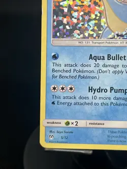 Pokemon TCG Lapras 5/12 McDonald’s Promos 2019 LP - Image 5