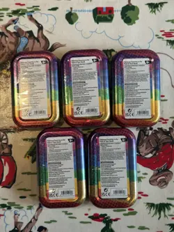 Pokemon TCG : Ascended Heroes Mini Tins x5 - Full Art Set - New & Sealed - Image 2