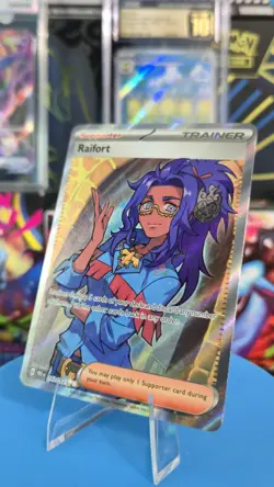 Raifort Holo Prismatic Evolutions Pokemon TCG Card 142/131 Ultra Rare NM - Image 1