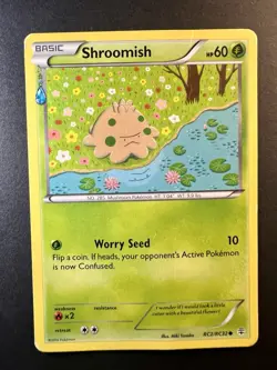 ❤‍🔥 Shroomish RC2/RC32 LP Common Pokemon Generations: Radiant Collection ✨ - Image 1