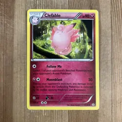 Pokemon TCG Clefable Generations 51/83 Regular Uncommon LP/MP - Image 1