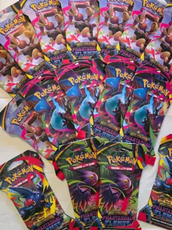 Pokemon Phantasmal Flames 16 (+1 free) Sleeved Booster Lot Mega Evolution Sealed - Image 4