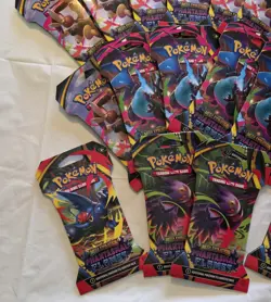 Pokemon Phantasmal Flames 16 (+1 free) Sleeved Booster Lot Mega Evolution Sealed - Image 5
