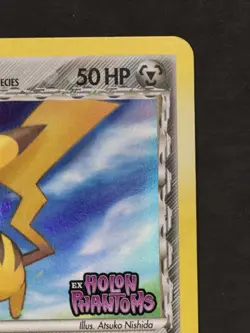 NM- Pokemon EX Holon Phantoms Pikachu Delta Species Reverse Holo Stamped #79/110 - Image 5