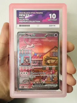 Pokemon Mew EX 053 TCG Black Star Promo UPC 151 Ace 10 *Guard Included*! - Image 1