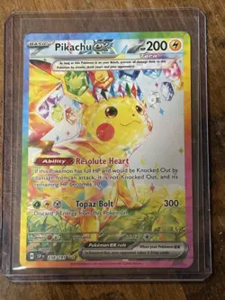 Pokemon TCG Pikachu EX 238/191 Sir Surging Sparks Near Mint English Edition - Image 1