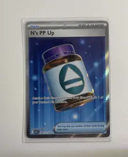 N's PP Up 262/217 Full Art Ultra Rare Pokemon Ascended Heroes ENGLISH NM - Image 1