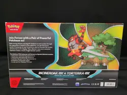 Pokemon TCG - Incineroar ex & Torterra ex Special Collection Box Sealed - Image 2