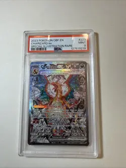 2023 Pokemon OBF EN Special Illustration Rare #223 Charizard ex PSA 9 - Image 1