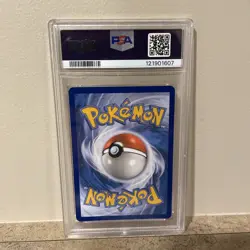 Pokemon 2019 Sun & Moon Team Up Cracked Ice #14 Charizard-Holo PSA 8 - Image 4