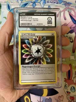 Pokemon TCG Rainbow Energy-German-Breakthrough 152/162-WORLD RECORD BREAKS-1of1 - Image 1