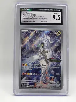 N’s Reshiram 167/159 – Journey Together Stamped | CGC Mint+ 9.5 | Pokemon TCG - Image 1