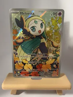 Pokemon TCG Meloetta Black Star Promo 026 Holo Illustration Rare Near Mint - Image 1