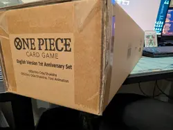 Bandai One Piece Card Game English 1st Anniversary Set Box *SEALED* - Image 3
