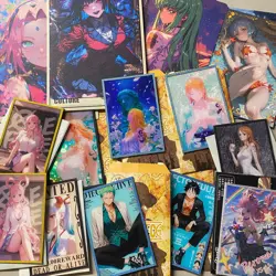PICK YOUR One Piece Goddess Story Anime Waifu Doujin Card Art Board A6 A5 B5 - Image 1