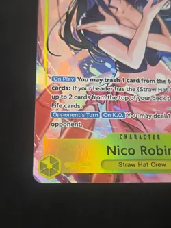 One Piece Heroine’s Edition Nico Robin EB03-055 Alternate Alt Art NM - Image 5