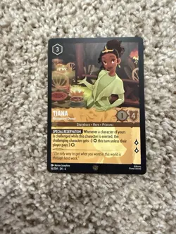 Tiana Restaurant Owner 16/204 Legendary COLD FOIL Disney Lorcana NM - Image 1