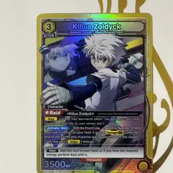 Killua Zoldyck SR Super Rare – Hunter x Hunter V2 Union Arena UEX04BT– NM - Image 1