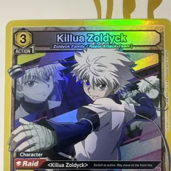 Killua Zoldyck SR Super Rare – Hunter x Hunter V2 Union Arena UEX04BT– NM - Image 3