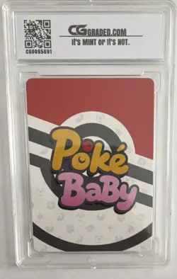 Pokemon Snorlax 2025 Poke Baby Chinese UR Holo CG Pristine 10 Graded Card #143 - Image 2