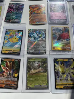 HUGE 32 POKEMON CARD Mega LOT Mixed Paldean Fates 151 Mew Hyper Rare IR Ex - Image 5