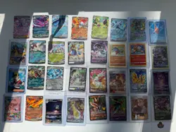 HUGE 32 POKEMON CARD Mega LOT Mixed Sets DESTINED Rivals Brilliant Stars IR Ex - Image 1