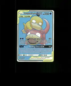 FAN-ART READ DESCRIPTION BELOW HOLO PSYDUCK Card SLOWPOKE Pokemon Card p1 - Image 1