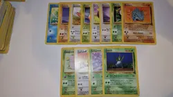 Pokemon TCG Base Set Jungle Cards Bundle Mixed Conditions Incomplete (12 Cards) - Image 1