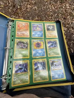 Vintage Pokemon Binder With Over 125+ Fossil Cards (1999) - Image 2