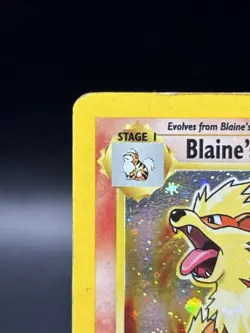 Blaine's Arcanine 1/132 Gym Challenge Holo Rare Pokemon Trading Card Game B - Image 2