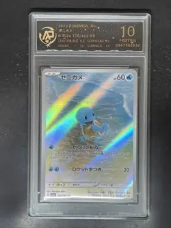 PSA 10 Squirtle Pokemon Card Graded - Image 1