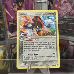Pokemon TCG Ledian Delta Species EX Dragon Frontiers Card 18/101 Regular Rare - Image 1