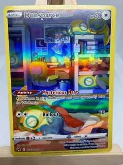 Dunsparce - GG23/GG70 - Pokemon Crown Zenith Galarian Gallery Holo Card NM - Image 1