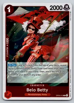 Belo Betty OP05-015 One Piece FOIL Card - Image 1