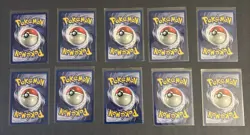 1st Ed Jigglypuff, Eevee, and Other Jungle Set WOTC Pokemon Card Lot NM/M - Image 2