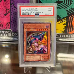 2001 PSA 9 Dark Magician Girl P401 Premium Pack 4 Graded Card - Image 1