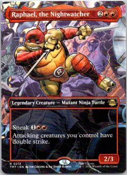 Raphael, the Nightwatcher (Borderless) R Teenage Mutant Ninja Turtles 213 NM - Image 1