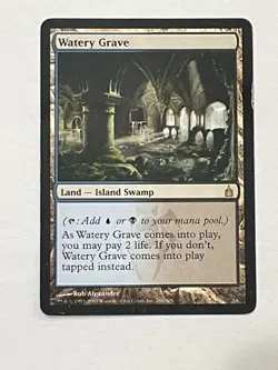 Watery Grave Ravnica: City of Guilds Regular Rare #286 Magic The Gathering MTG - Image 1