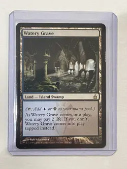 Watery Grave Ravnica: City of Guilds Regular Rare #286 Magic The Gathering MTG - Image 2