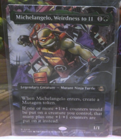 Michelangelo, Weirdness to 11 NM MTG: Teenage Mutant Ninja Turtles (R0214) - Image 1