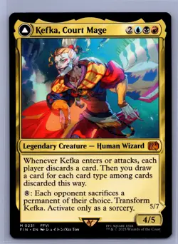 Kefka, Court Mage M FINAL FANTASY 231 NM - MTG - Image 1