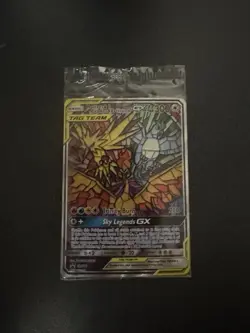 Pokemon Moltres Zapdos Articuno GX Tag Team Promo Pack English TCG Card - Image 1